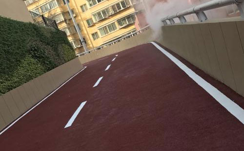 英吉沙彩色路面